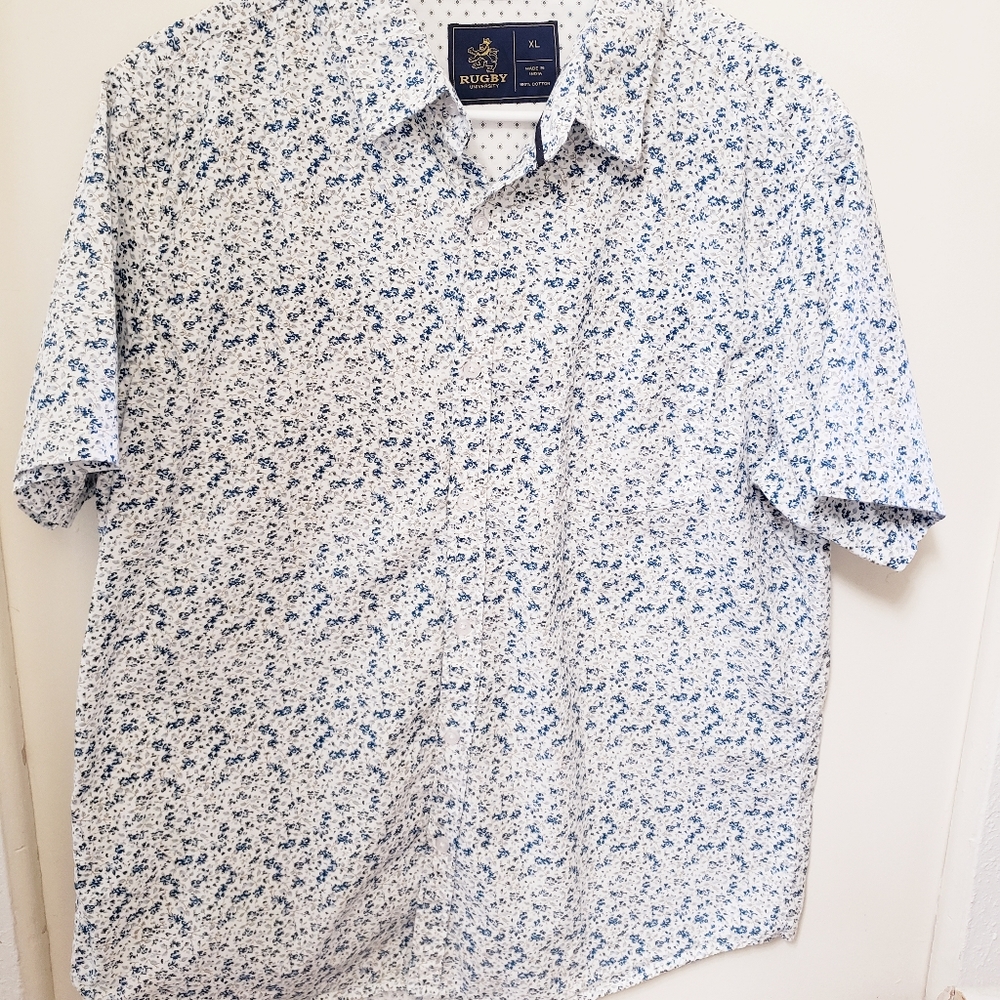 Rugby Short Sleeve Button-down